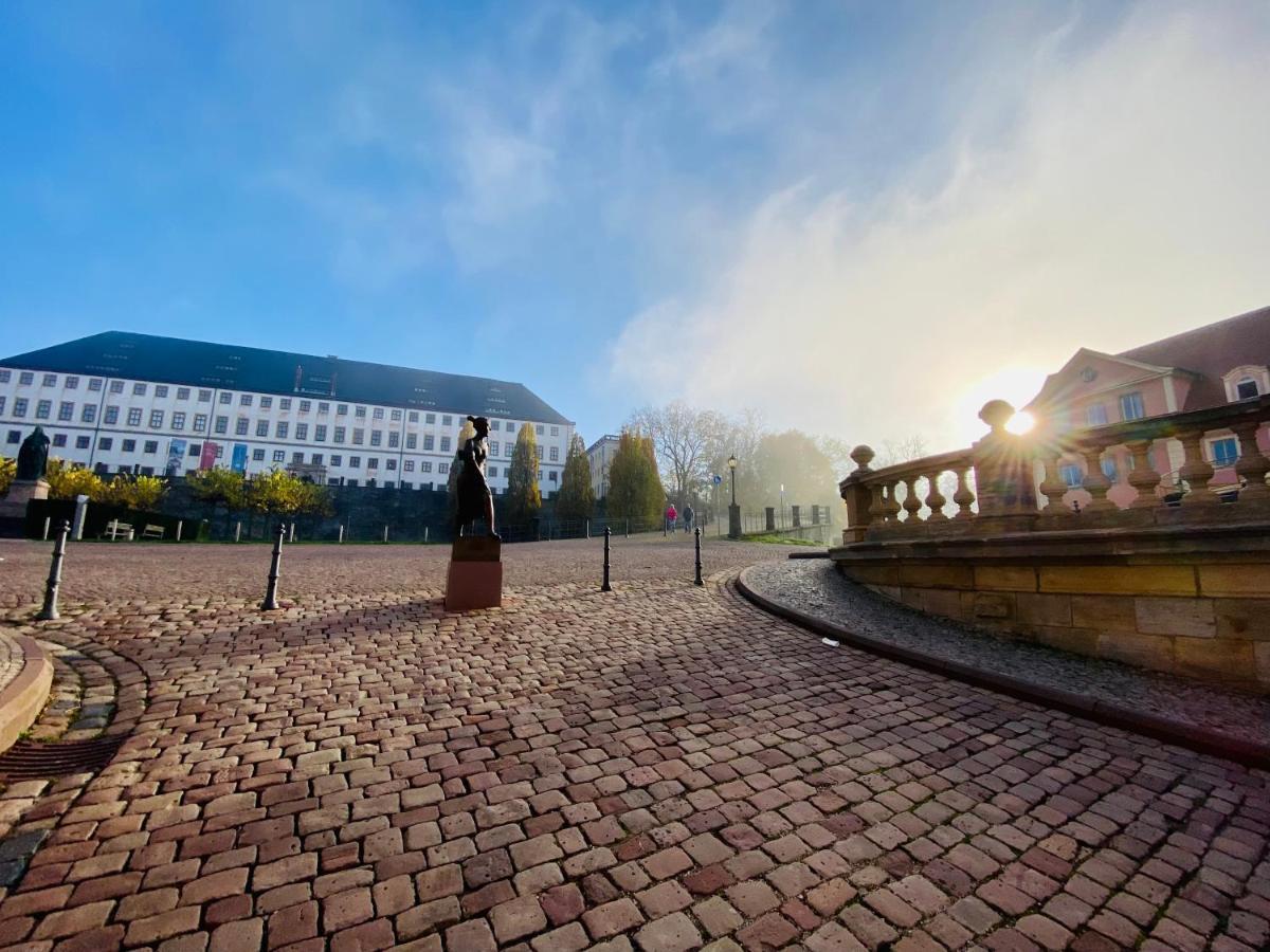 Kuschelige Helle Ferienwohnung Gotha Kültér fotó